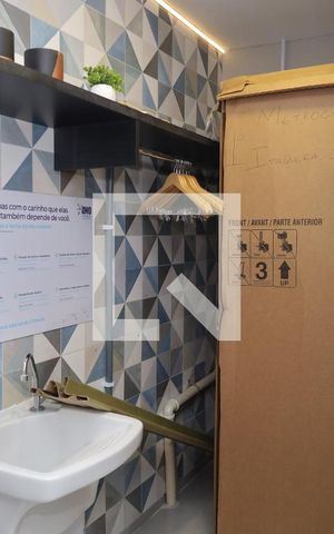 Apartamento à venda com 32m², 2 quartos e sem vagaÁrea comum - Lavanderia