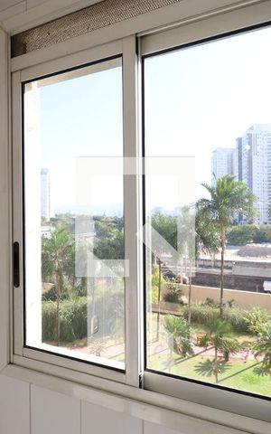 Apartamento para alugar com 42m², 1 quarto e 1 vagaDetalhe da area de serviço