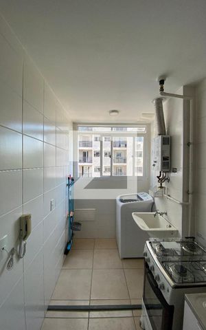 Apartamento à venda com 50m², 2 quartos e 1 vaga Apartamento à venda com 50m², 2 quartos e 1 vagaÁrea de Serviço
