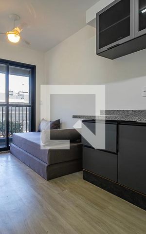 Studio para alugar com 29m², 1 quarto e sem vaga Studio para alugar com 29m², 1 quarto e sem vagaSala/Cozinha