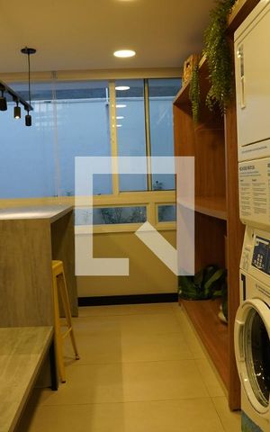 Apartamento para alugar com 35m², 1 quarto e sem vagaLavanderia