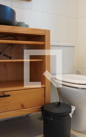 Apartamento para alugar com 35m², 1 quarto e sem vagaBanheiro
