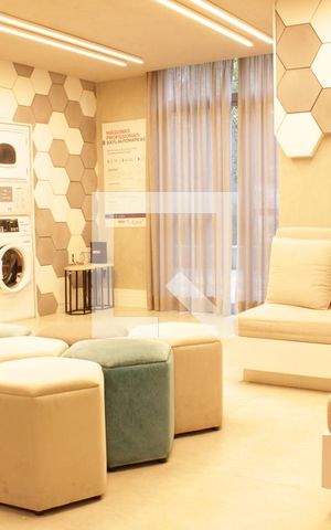 Studio para alugar com 30m², 1 quarto e sem vagaLavanderia
