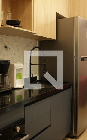 Studio para alugar com 30m², 1 quarto e sem vagaCozinha