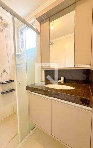 Apartamento para alugar com 66m², 2 quartos e 1 vagaBanheiro da Suíte