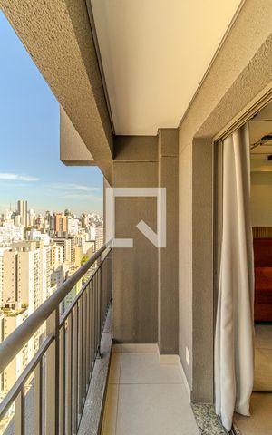 Studio à venda com 22m², 1 quarto e sem vagaVaranda