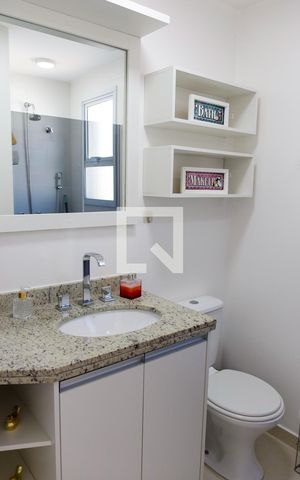 Apartamento à venda com 60m², 1 quarto e 1 vagaBanheiro da Suíte 1