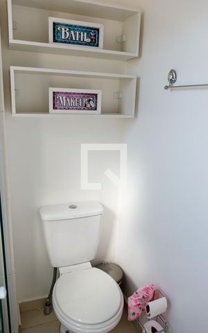 Apartamento à venda com 60m², 1 quarto e 1 vagaBanheiro
