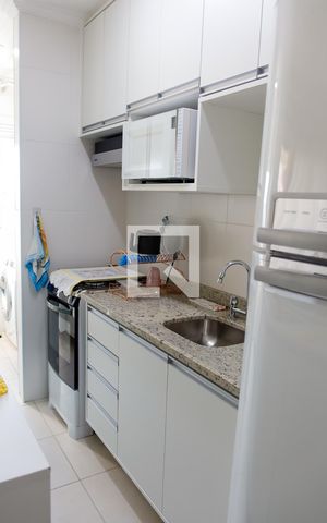 Apartamento à venda com 60m², 1 quarto e 1 vagaCozinha