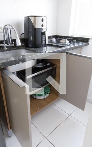 Studio para alugar com 21m², 1 quarto e sem vagaCozinha 