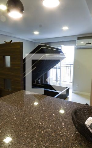 Apartamento para alugar com 34m², 1 quarto e 1 vagaKitnet - box cama de casal