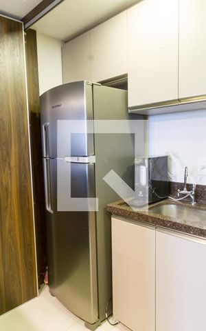 Apartamento para alugar com 34m², 1 quarto e 1 vagaCozinha - geladeira