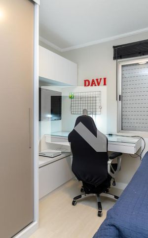 Apartamento à venda com 71m², 2 quartos e 2 vagasQuarto 2