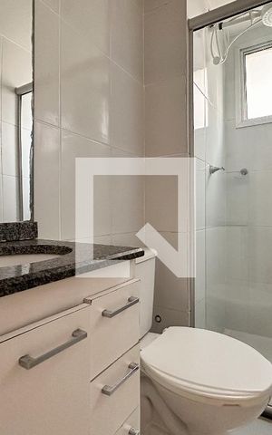 Apartamento para alugar com 40m², 2 quartos e sem vaga Apartamento para alugar com 40m², 2 quartos e sem vagaBanheiro