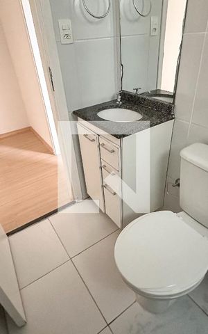 Apartamento para alugar com 40m², 2 quartos e sem vaga Apartamento para alugar com 40m², 2 quartos e sem vagaBanheiro