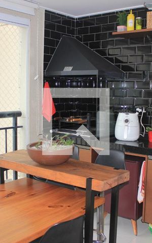 Apartamento à venda com 87m², 2 quartos e 2 vagasVaranda gourmet da sala