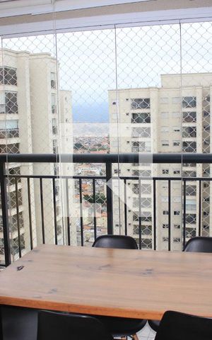 Apartamento à venda com 87m², 2 quartos e 2 vagasVaranda gourmet da sala