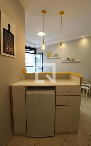 Apartamento à venda com 37m², 1 quarto e 1 vagaCozinha