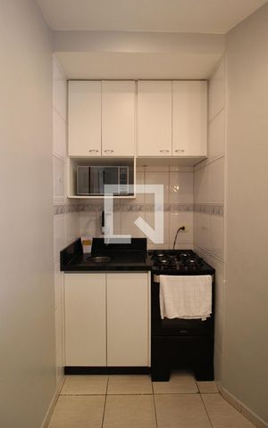 Apartamento à venda com 37m², 1 quarto e 1 vagaCozinha