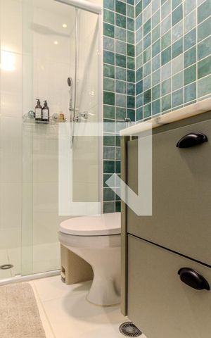 Studio para alugar com 27m², 1 quarto e sem vagaBanheiro