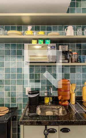Studio para alugar com 27m², 1 quarto e sem vagaCozinha