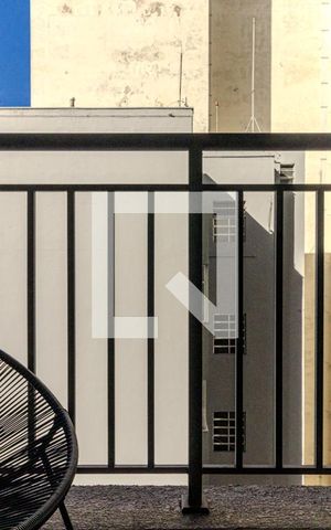 Studio para alugar com 27m², 1 quarto e sem vagaVaranda