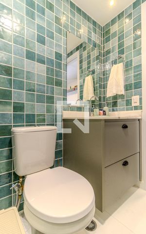Studio para alugar com 27m², 1 quarto e sem vagaBanheiro