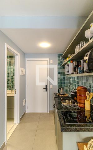 Studio para alugar com 27m², 1 quarto e sem vagaCozinha