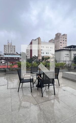 Studio para alugar com 33m², 1 quarto e sem vaga Studio para alugar com 33m², 1 quarto e sem vagaÁrea comum