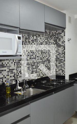 Apartamento à venda com 37m², 2 quartos e 1 vagaCozinha e Área de Serviço