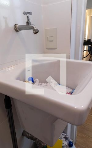 Apartamento à venda com 59m², 2 quartos e 1 vagaBanheiro de Serviço