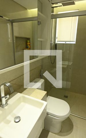 Apartamento para alugar com 105m², 3 quartos e 3 vagas Apartamento para alugar com 105m², 3 quartos e 3 vagasBanheiro do Quarto 1