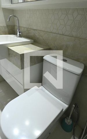 Apartamento para alugar com 105m², 3 quartos e 3 vagas Apartamento para alugar com 105m², 3 quartos e 3 vagasBanheiro do Quarto 1