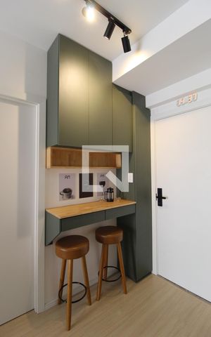 Studio para alugar com 29m², 1 quarto e sem vagaSala/Cozinha