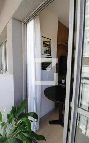 Studio para alugar com 29m², 1 quarto e sem vagaVaranda