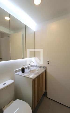 Studio para alugar com 29m², 1 quarto e sem vagaBanheiro da Suíte