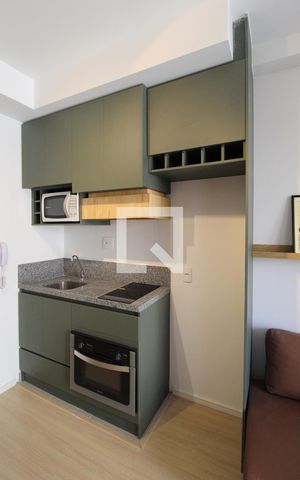 Studio para alugar com 29m², 1 quarto e sem vagaSala/Cozinha