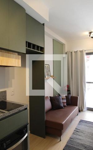 Studio para alugar com 29m², 1 quarto e sem vagaSala/Cozinha