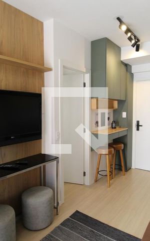 Studio para alugar com 29m², 1 quarto e sem vagaSala/Cozinha