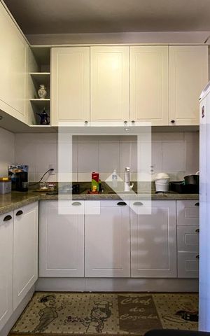 Studio à venda com 27m², 1 quarto e sem vagaCozinha 