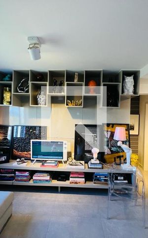 Apartamento à venda com 82m², 1 quarto e 1 vaga Apartamento à venda com 82m², 1 quarto e 1 vagaSala