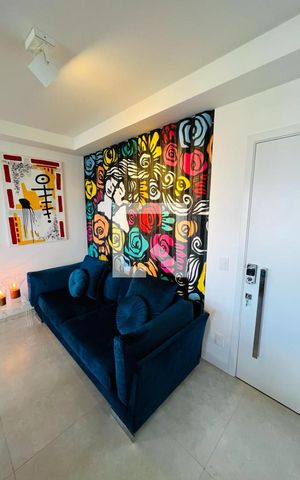 Apartamento à venda com 82m², 1 quarto e 1 vaga Apartamento à venda com 82m², 1 quarto e 1 vagaSala