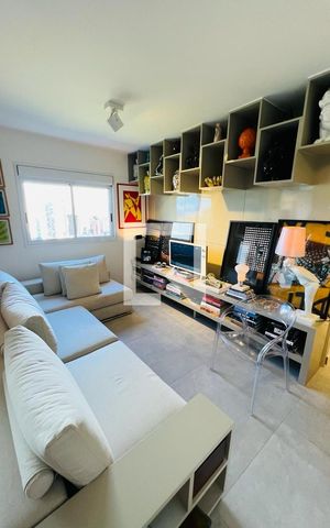 Apartamento à venda com 82m², 1 quarto e 1 vaga Apartamento à venda com 82m², 1 quarto e 1 vagaSala