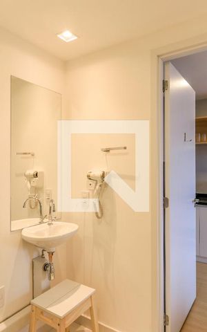 Apartamento à venda com 32m², 1 quarto e sem vaga Apartamento à venda com 32m², 1 quarto e sem vagaBanheiro