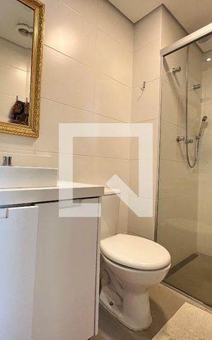 Apartamento à venda com 54m², 1 quarto e sem vagaBanheiro da Suíte