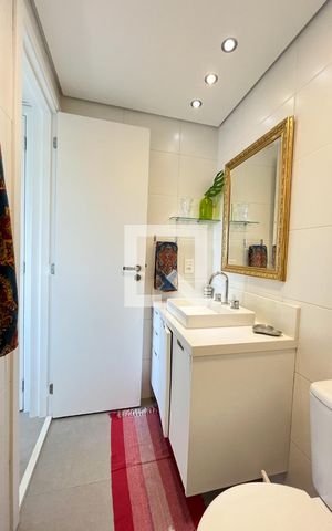 Apartamento à venda com 54m², 1 quarto e sem vagaBanheiro da Suíte