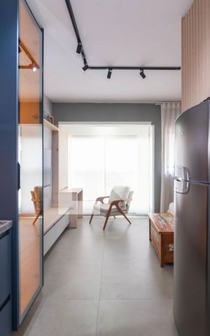 Studio para alugar com 24m², 1 quarto e sem vaga Studio para alugar com 24m², 1 quarto e sem vagaCozinha