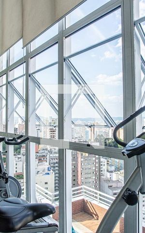 Apartamento para alugar com 36m², 1 quarto e 1 vaga Apartamento para alugar com 36m², 1 quarto e 1 vagaÁrea comum - Academia