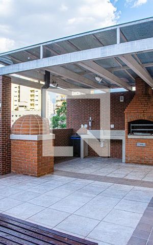 Apartamento para alugar com 36m², 1 quarto e 1 vaga Apartamento para alugar com 36m², 1 quarto e 1 vagaÁrea comum - Churrasqueira