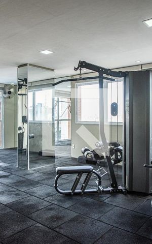 Apartamento para alugar com 36m², 1 quarto e 1 vaga Apartamento para alugar com 36m², 1 quarto e 1 vagaÁrea comum - Academia